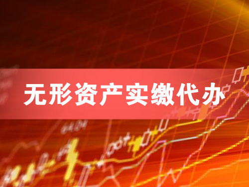 高要无形资产实缴资本代办