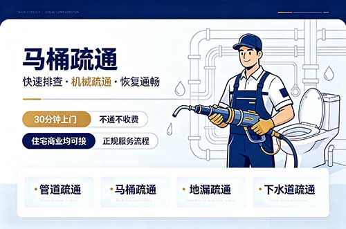 高要马桶疏通